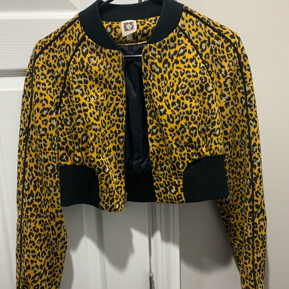 Printed short jacket